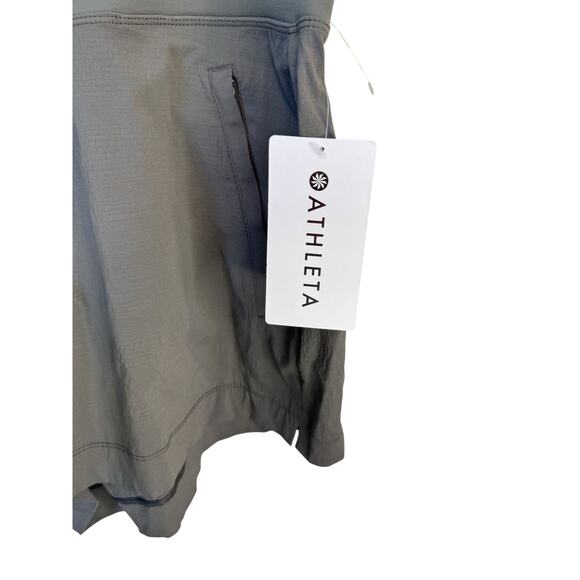 ATHLETA NWT Trekkie North Shorts Size 20 Mountain Olive Green Plus Sized Active - Picture 8 of 14